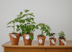 potted plants